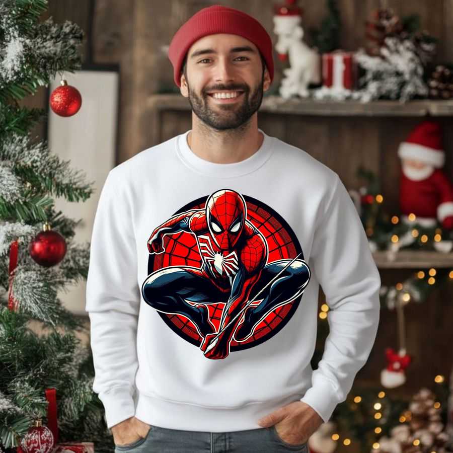 Advanced Suit Spider-Man Dynamic Action Sweatshirt 2 Advanced Suit Spider-Man Dynamic Action Sweatshirt 2